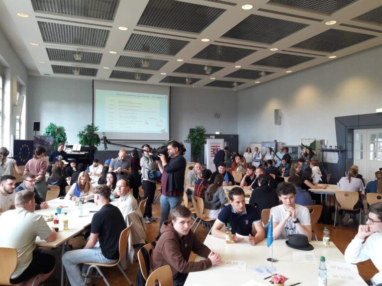 Politisches Speed-Dating am EU-Projekttag